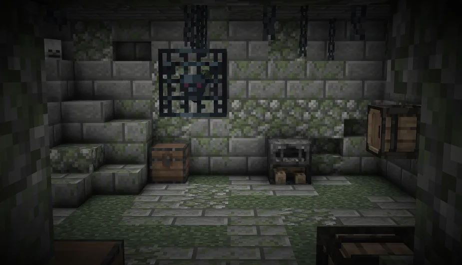 Комната с монстрами в проекте Trek.