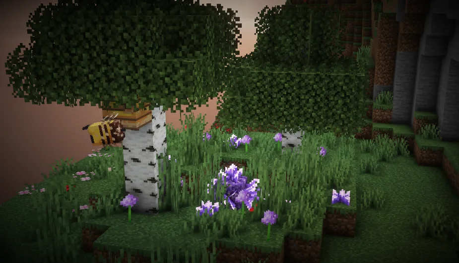 Странный каменный блок в Minecraft.