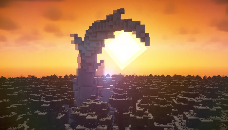 Шип когтя в Minecraft.