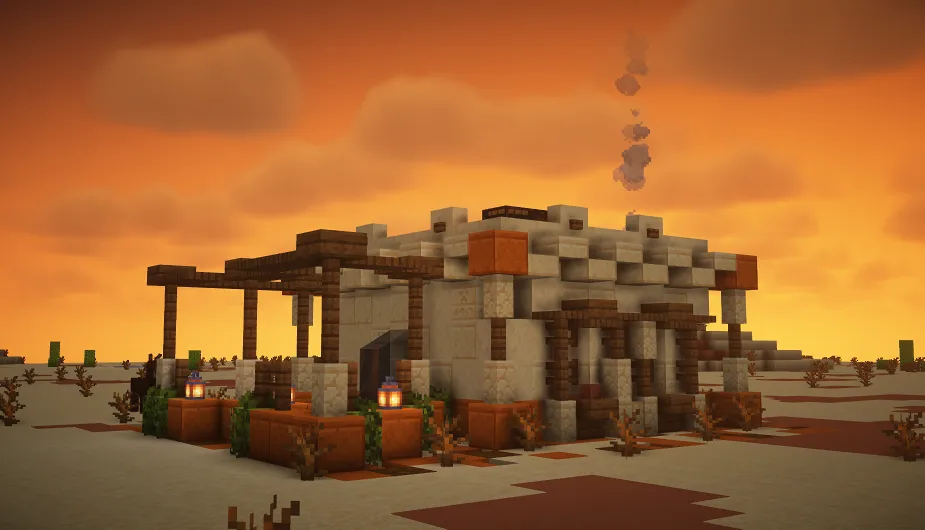 Ранчо в пустыне в стиле проекта Trek.