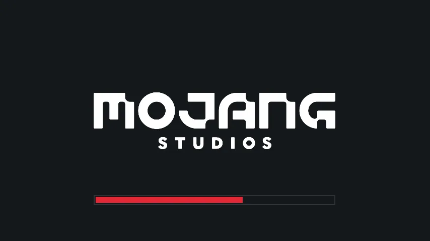 Темный экран загрузки Minecraft версии 1.16 и выше.