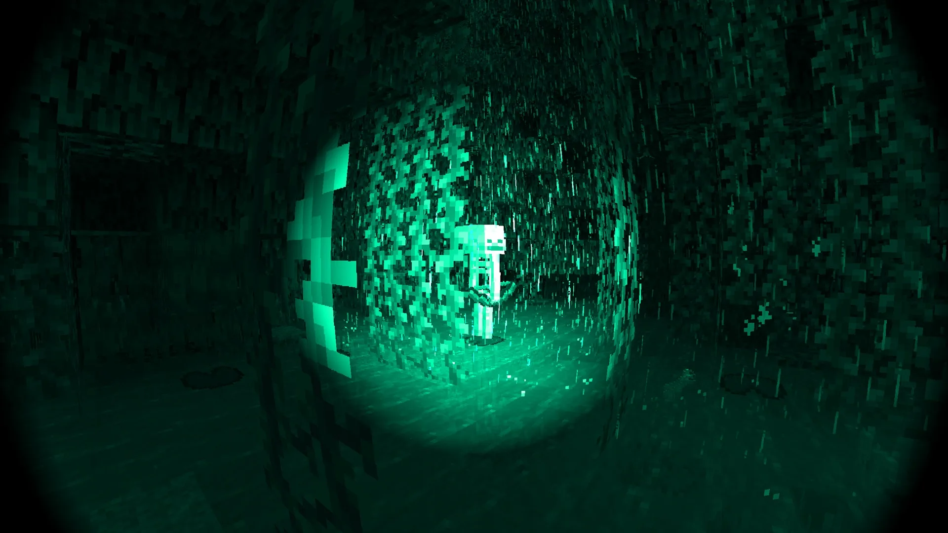 Аутентичное ночное видение в мангровом болоте.