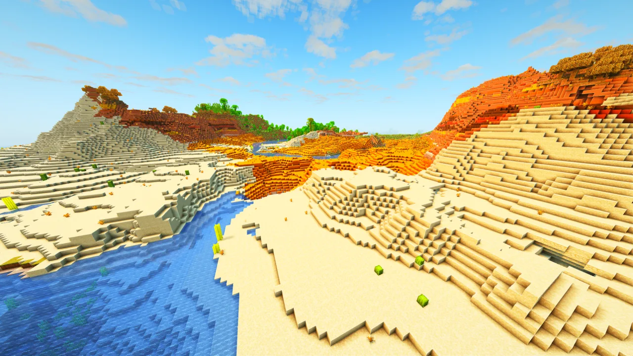 Aurora's Shaders: Сухие просторы.