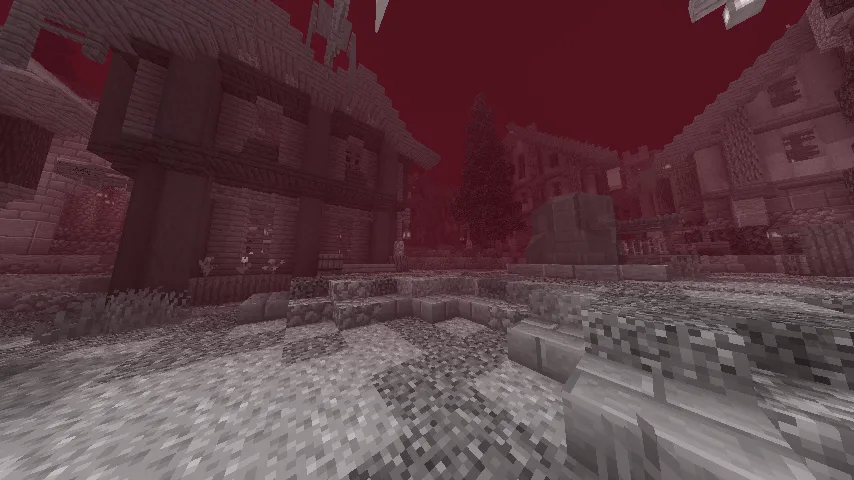 Деревня в кровавых шейдерах.