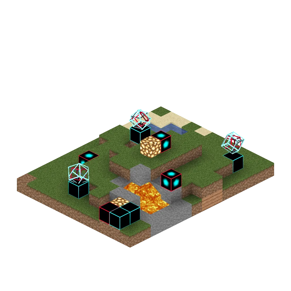 Скриншот PvP-сценария в стиле ванильного Minecraft на проекте Arkhalis.