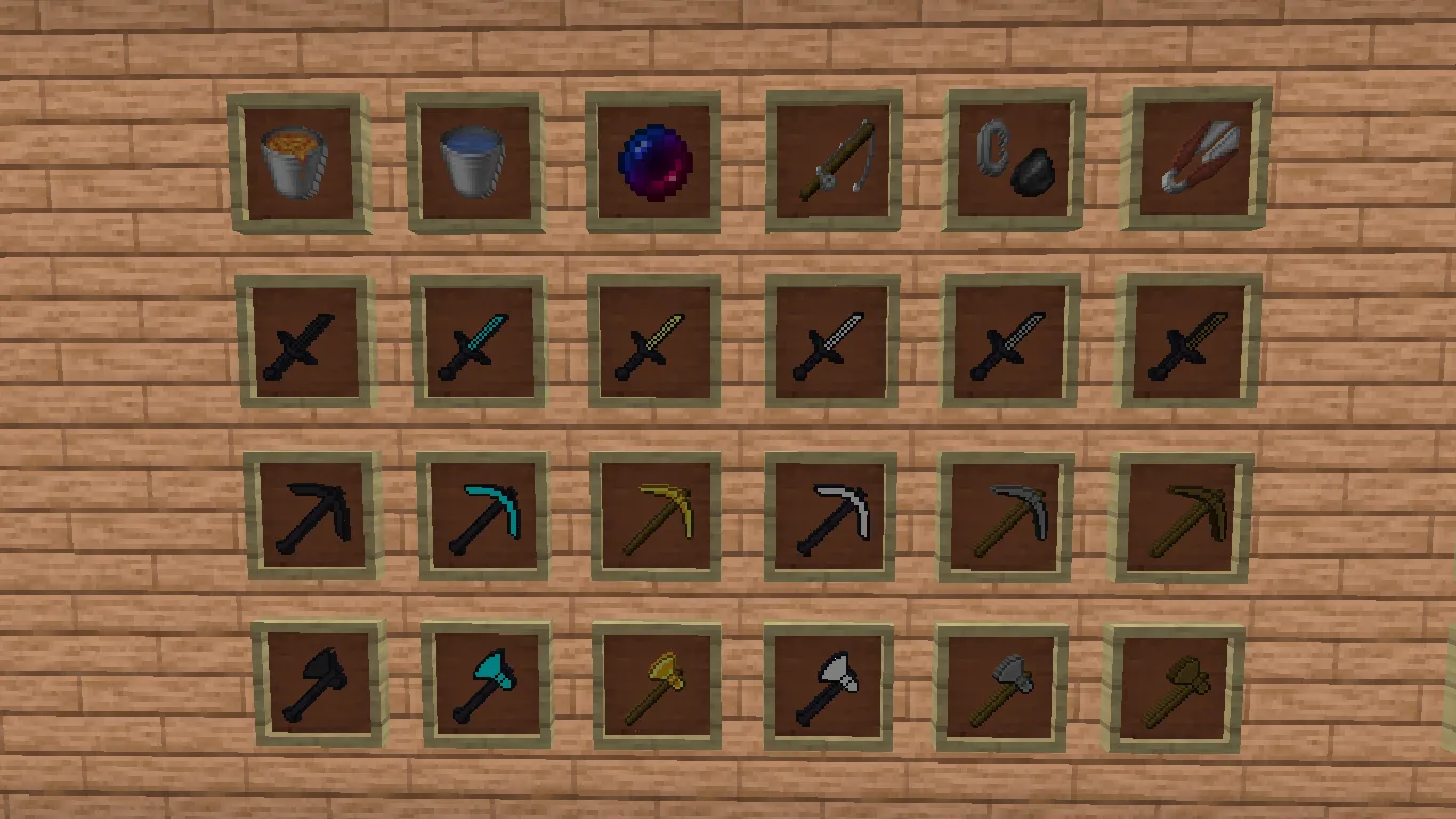 Набор инструментов и снаряжения для PvP в стиле Arkhalis.