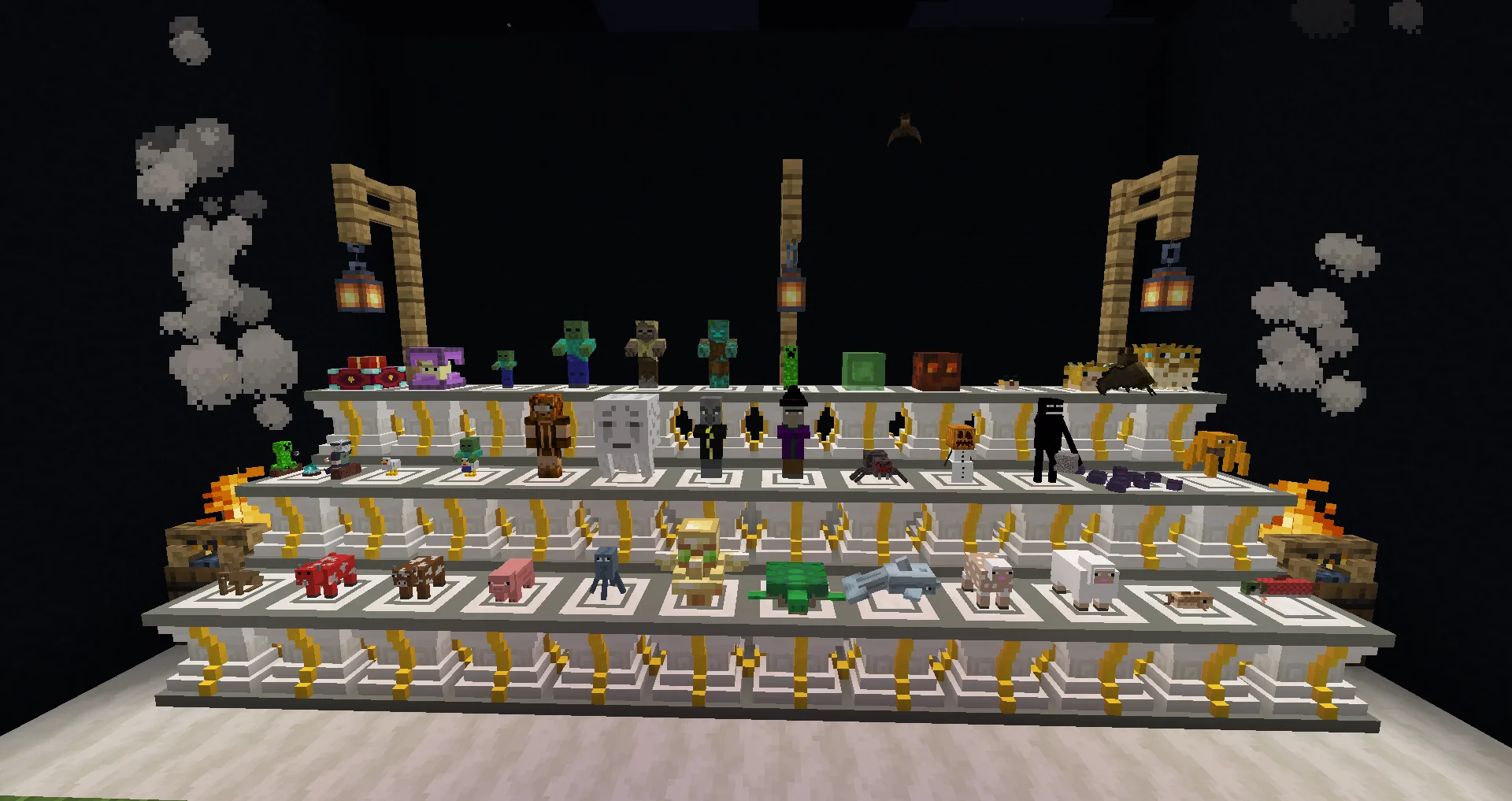 Обновление Aquatic в моде Statues