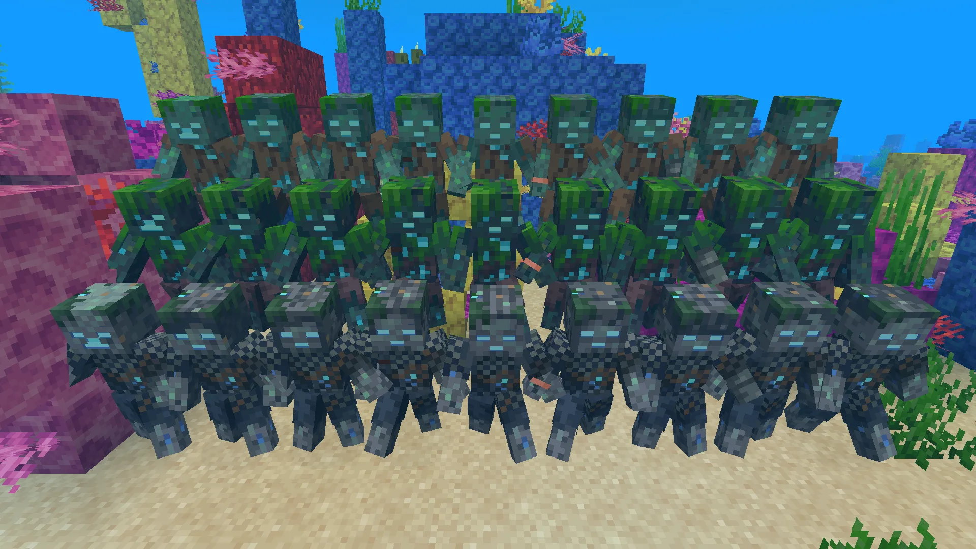 Утопленник с улучшенной анимацией из мода AL's Zombies Revamped.