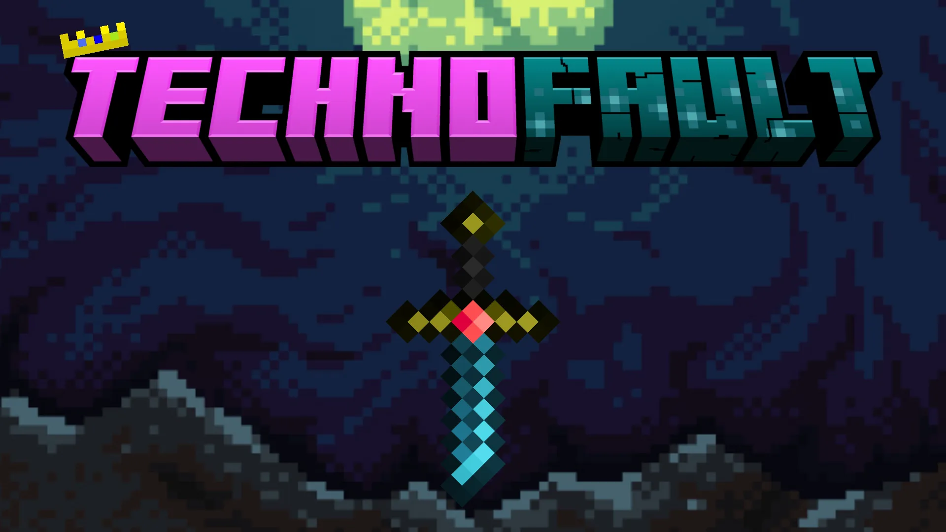 Обложка проекта Technofault в Minecraft.