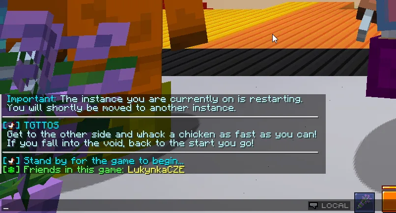 Скриншот игрового интерфейса мода Island Utils с уведомлением о сообщении от друга.