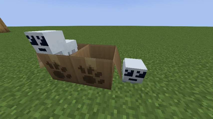 Текстуры в стиле Minecraft с встроенным пакетом, мод foxbox