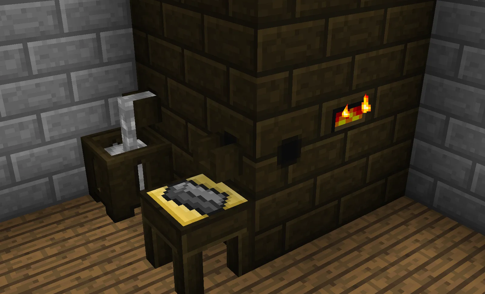 Литье стали в высокой печи из мода Tinkers' Complement