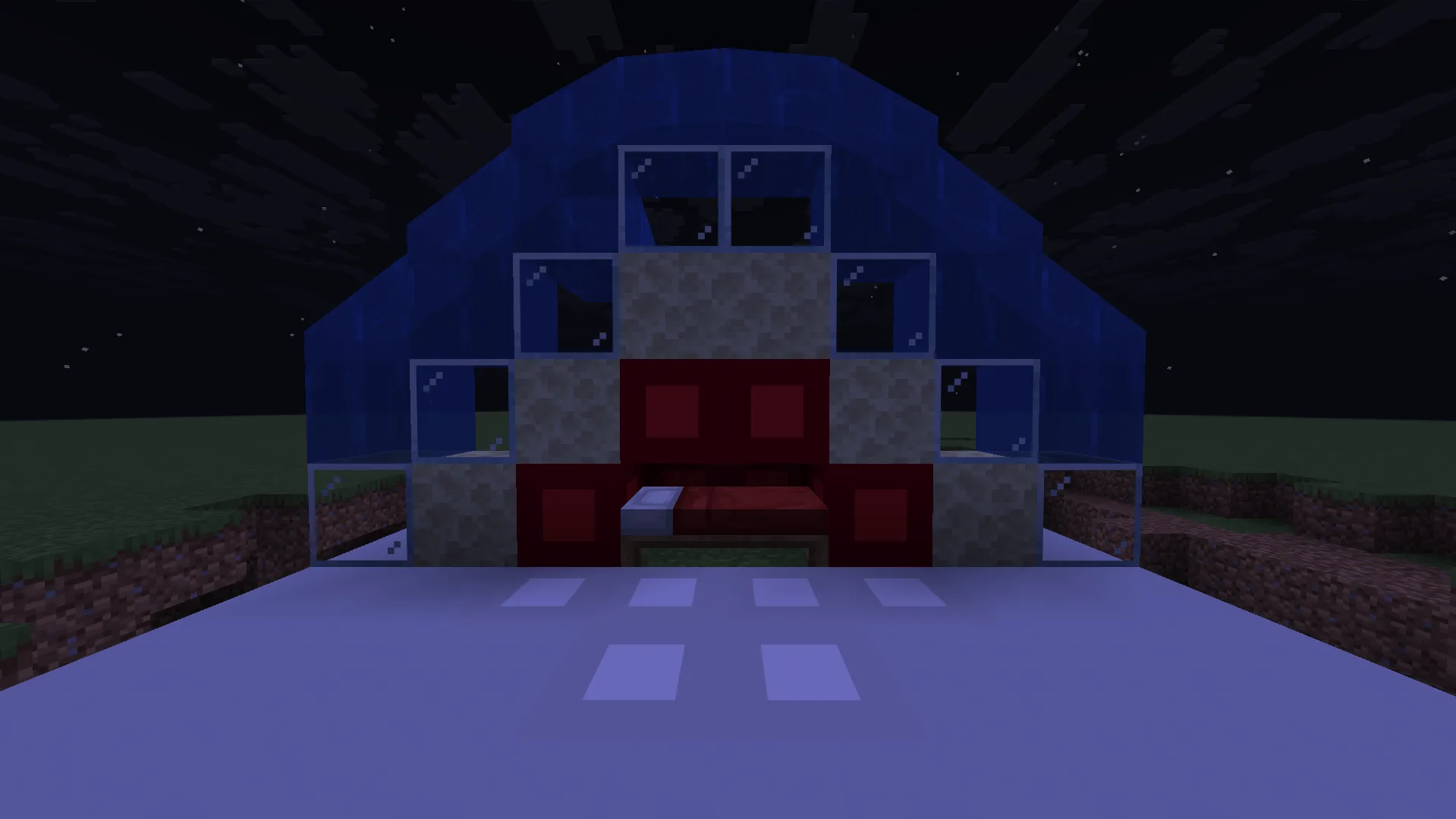 Ресурс-пак Plain wool: защита для Bedwars из однотонной шерсти.