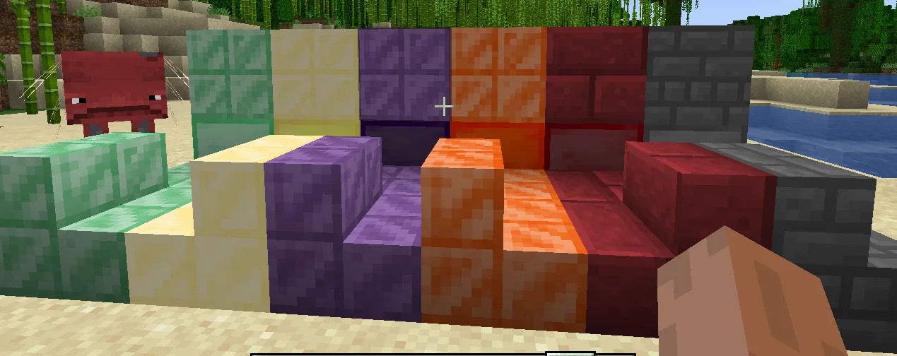 Текстуры кирпичей из металлов и камней Netherrocks