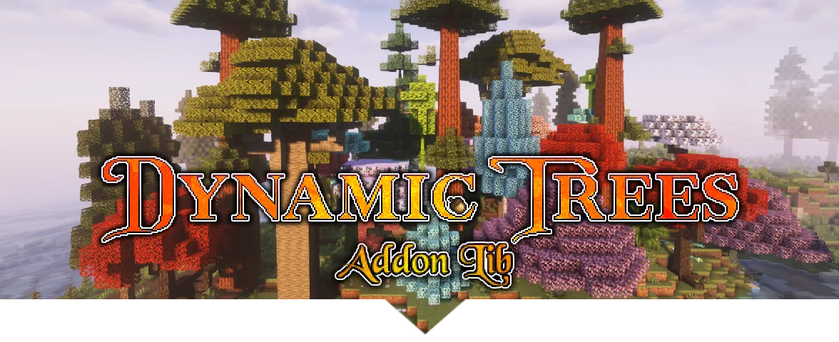 Баннер мода Dynamic Trees Addon Lib