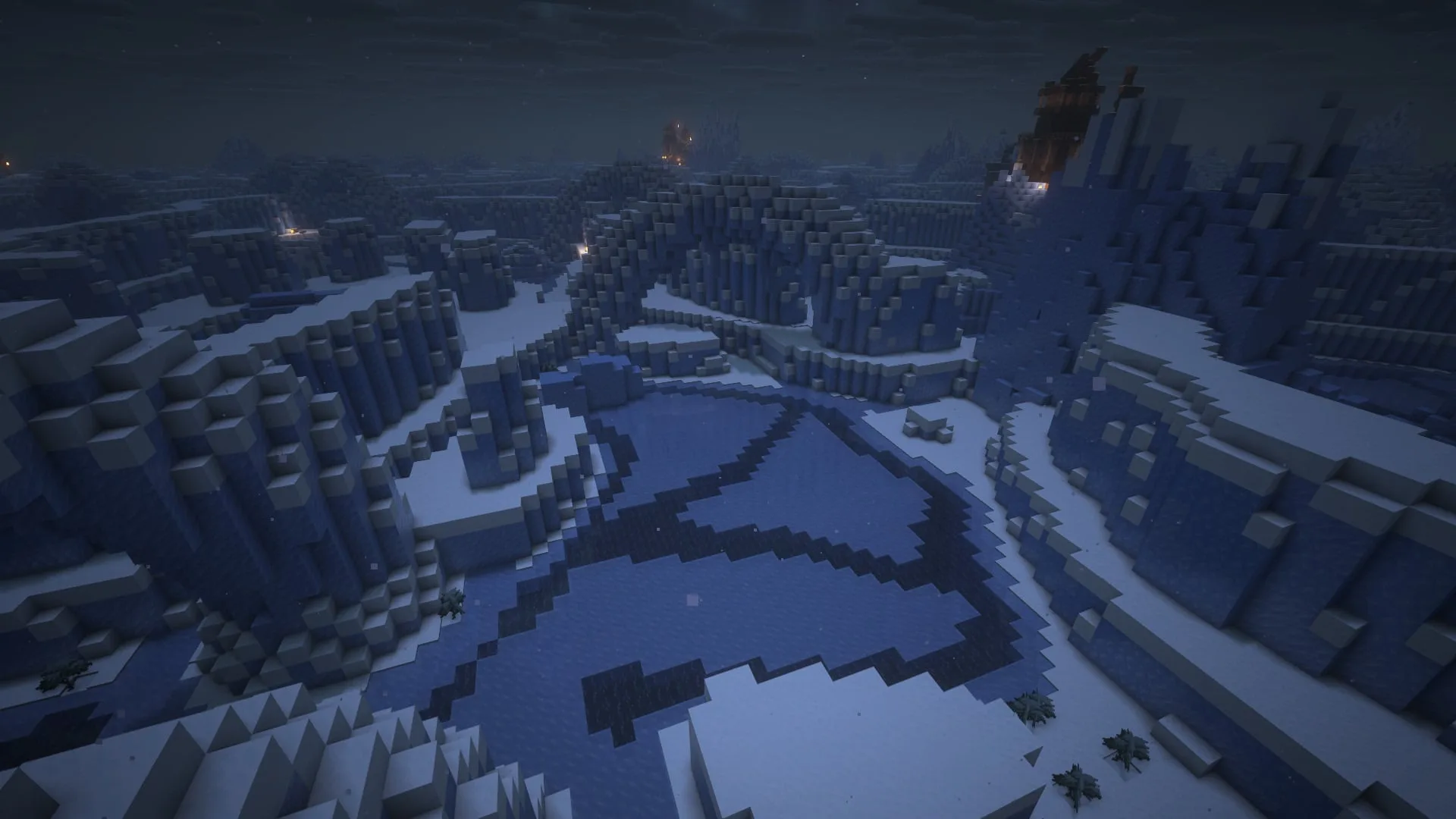 Ледяной лабиринт из мода Aquamirae.