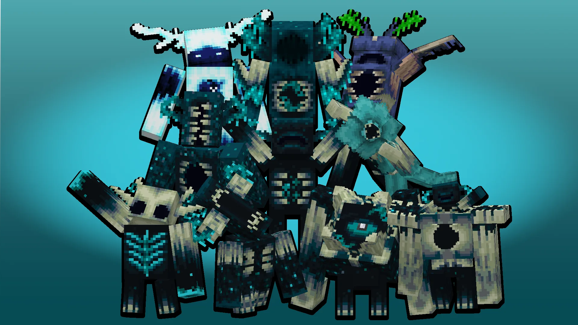 Стандартные версии Варденов из мода Assorted Wardens.