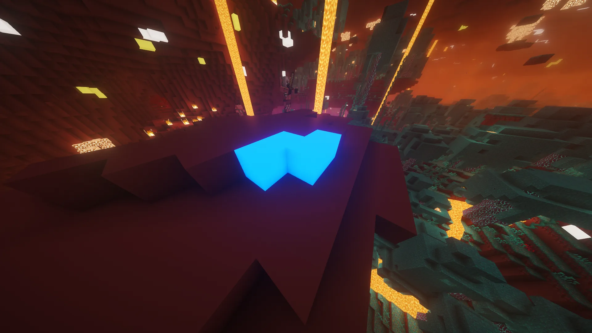 Текстура незерита в ресурс-паке MineCore.