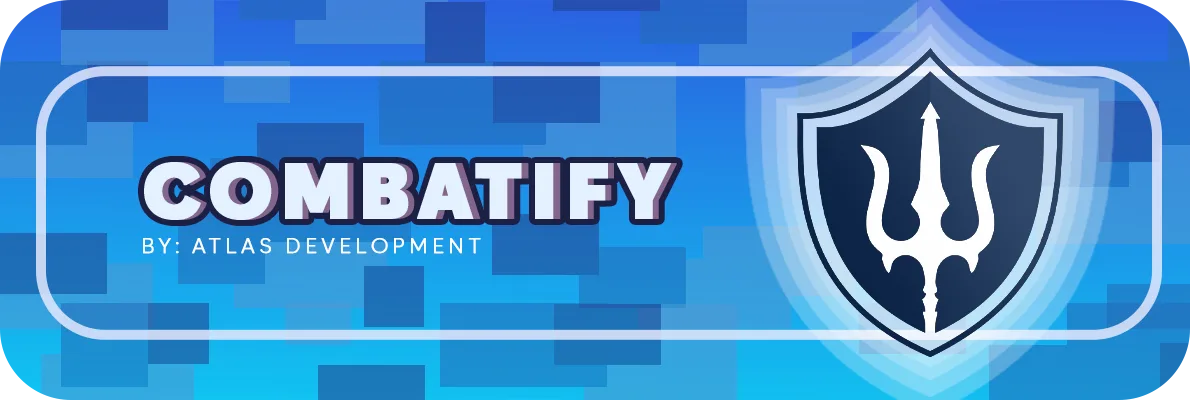 Верхний баннер описания мода Combatify.
