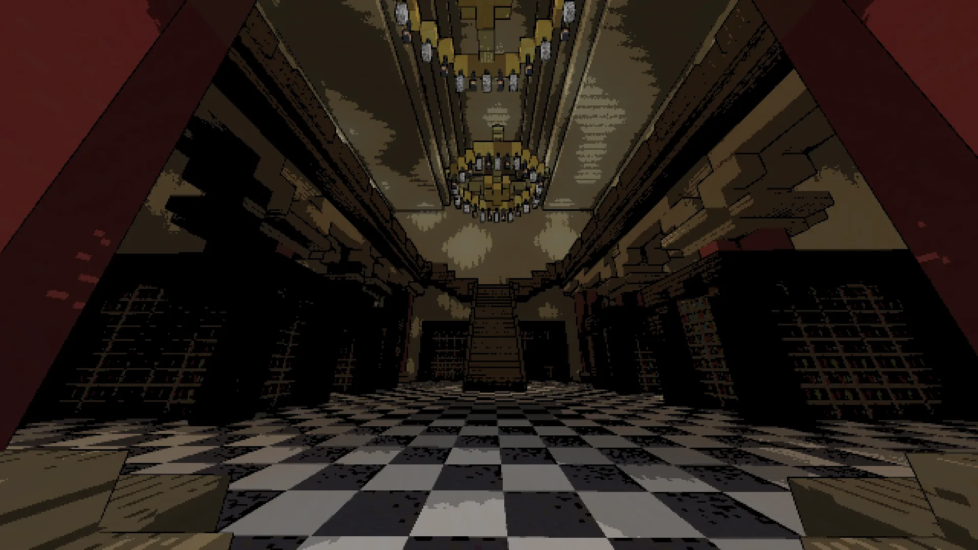 Особняк в Minecraft с шейдерами Lethal Shaders.