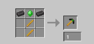 Крафт кирки в моде Mining Mode