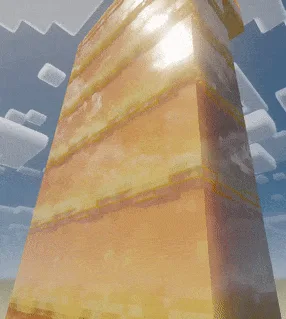 Автоматизированная ферма мёда с механизмами мода Create в Minecraft.