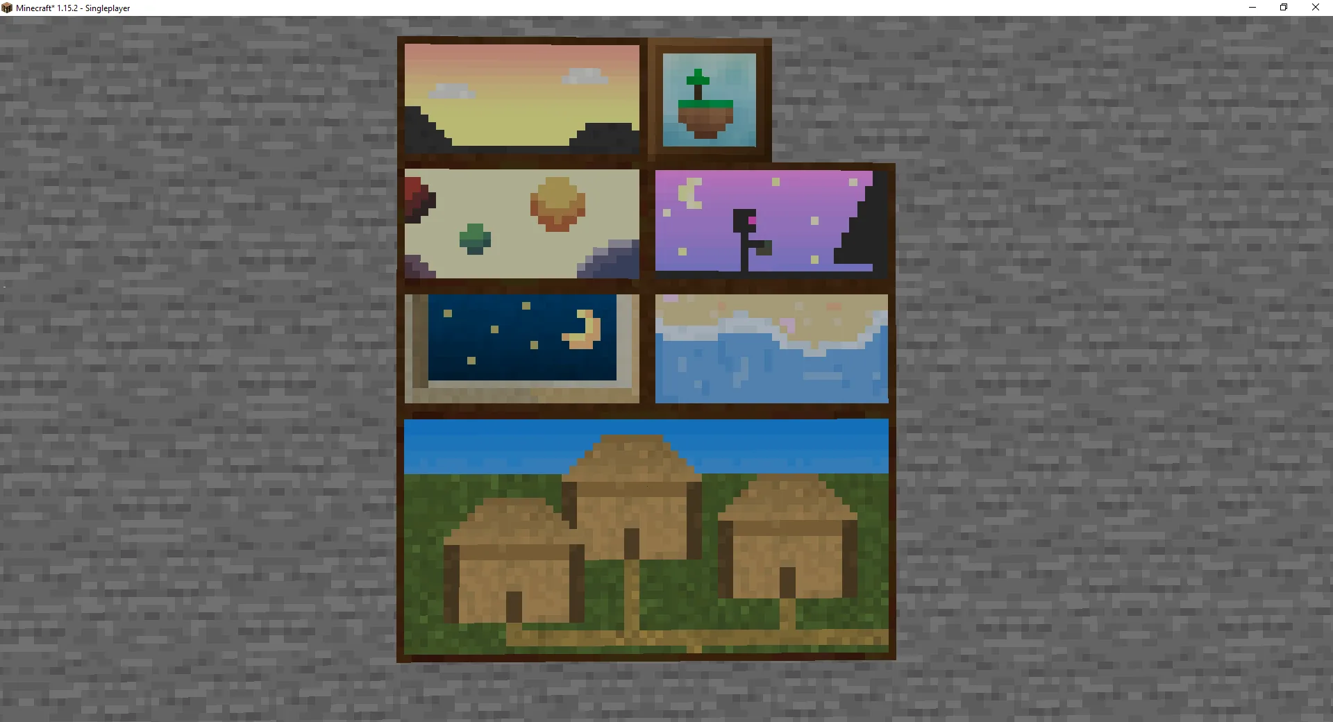 Все картины из версии V1.0.0 мода Dark Paintings.