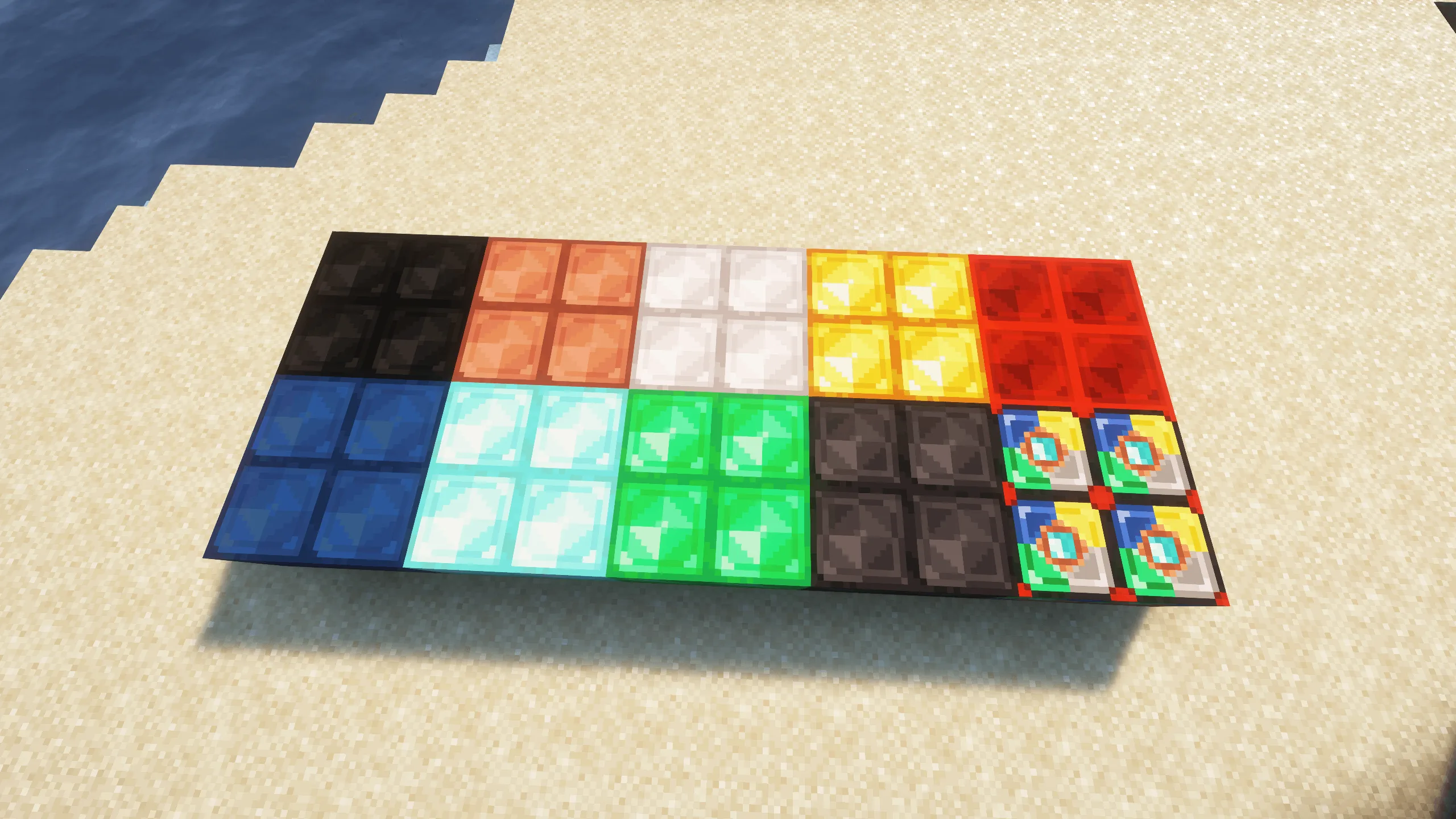 Скриншот блока SuperOreBlock из Minecraft.