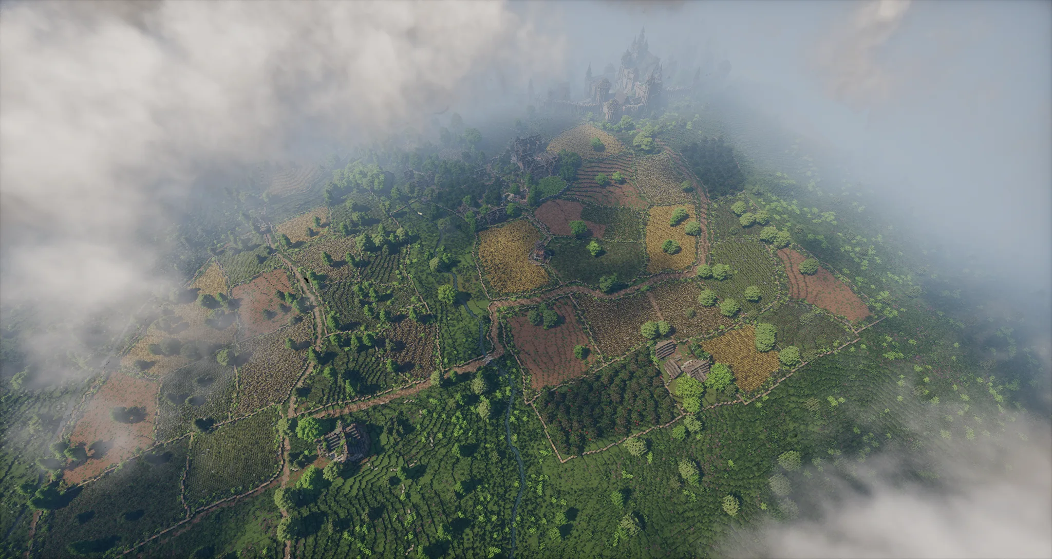 Photon Shaders на карте Ardacraft в RP Conquest Reforged.