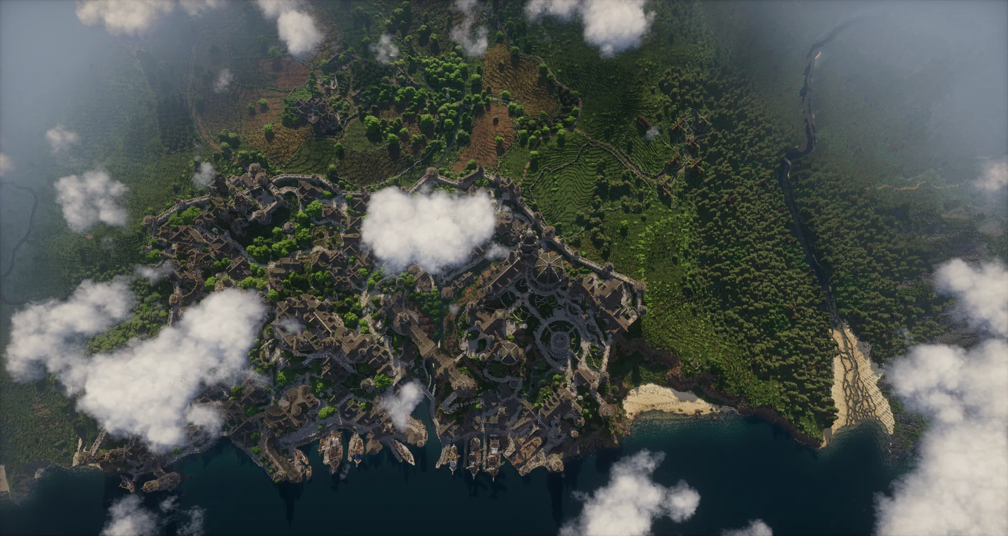 Photon Shaders на карте Ardacraft в Conquest Reforged.