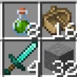 Иконка мода Items Stack с примером изменения размера стопок предметов.