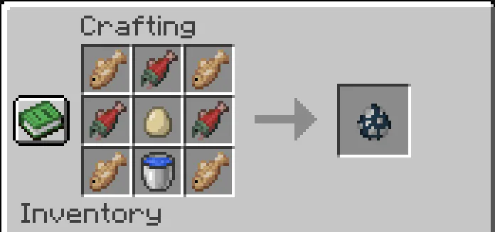 Мод Craft-able Spawn Eggs: яйцо призыва дельфина.