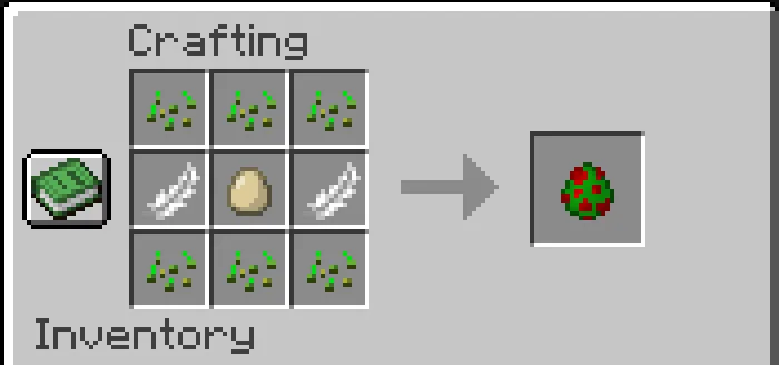 Крафт яйца призыва попугая в моде Craft-able Spawn Eggs.