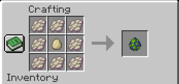 Фантом в игре Minecraft (мод Craft-able Spawn Eggs).