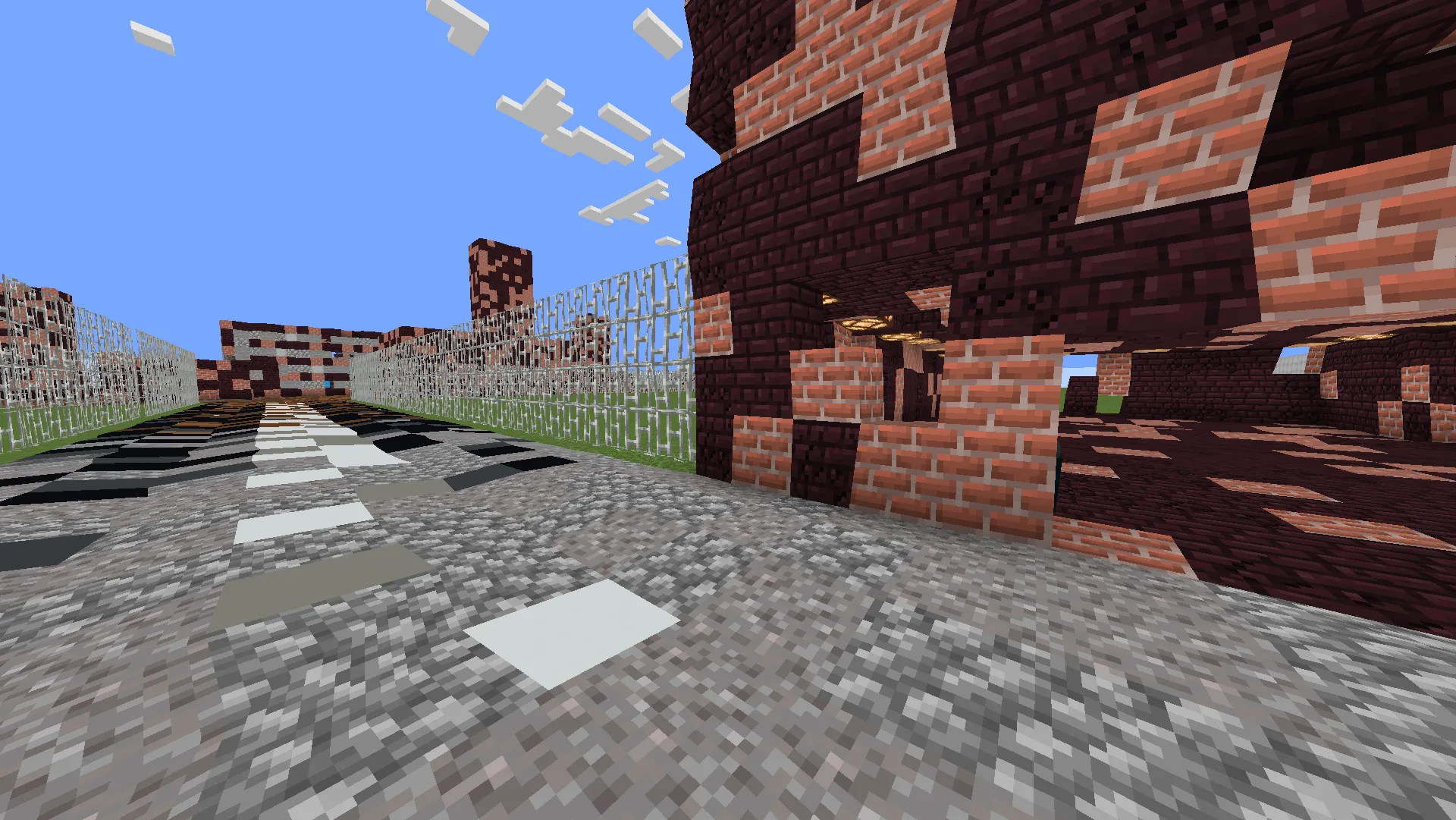 Shaders в действии в Minecraft.