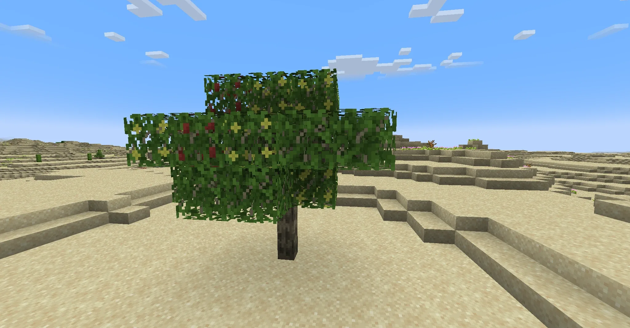 Дерево ююба из мода Desertification.