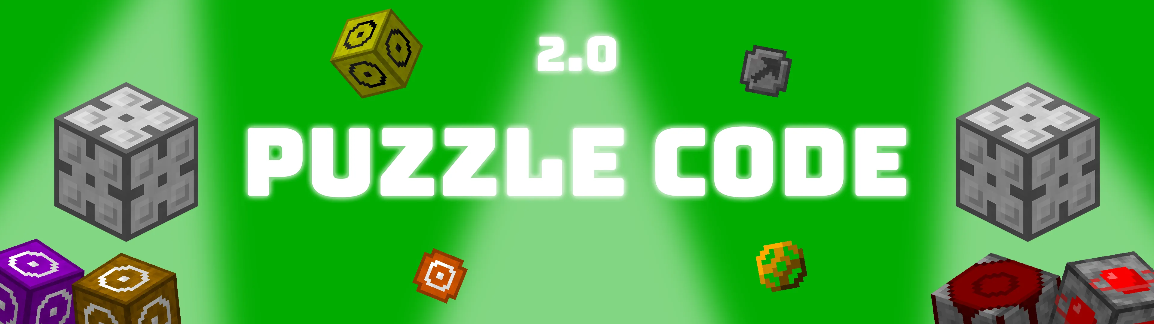 Широкий баннер мода Puzzle Code 2.0