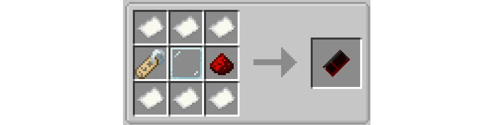 Изображение рецепта создания карточки тренера в моде Radical Cobblemon.