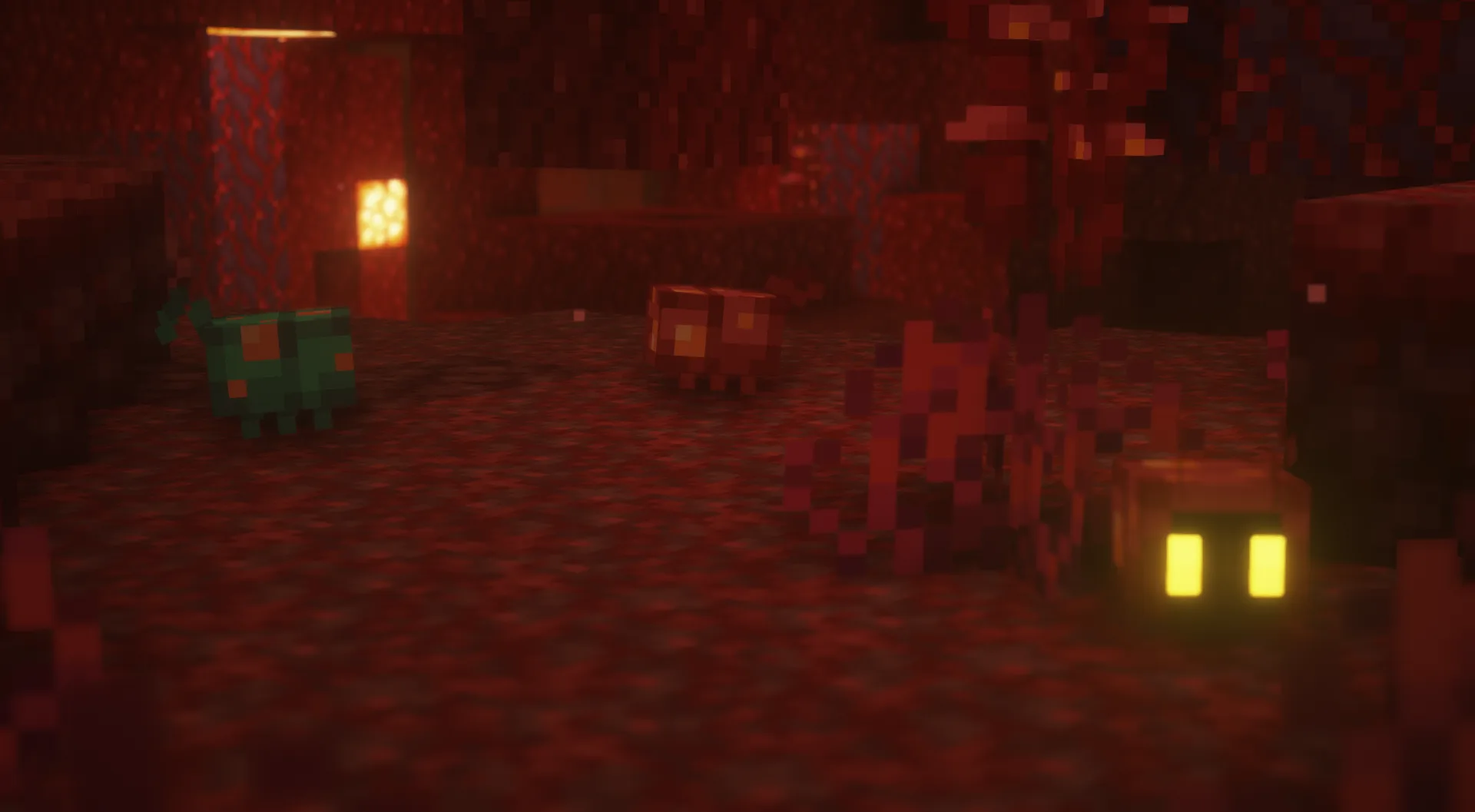 Маленькие жуки из мода Sprout, которых можно ловить в бутылки для выращивания грибов и адского нароста.