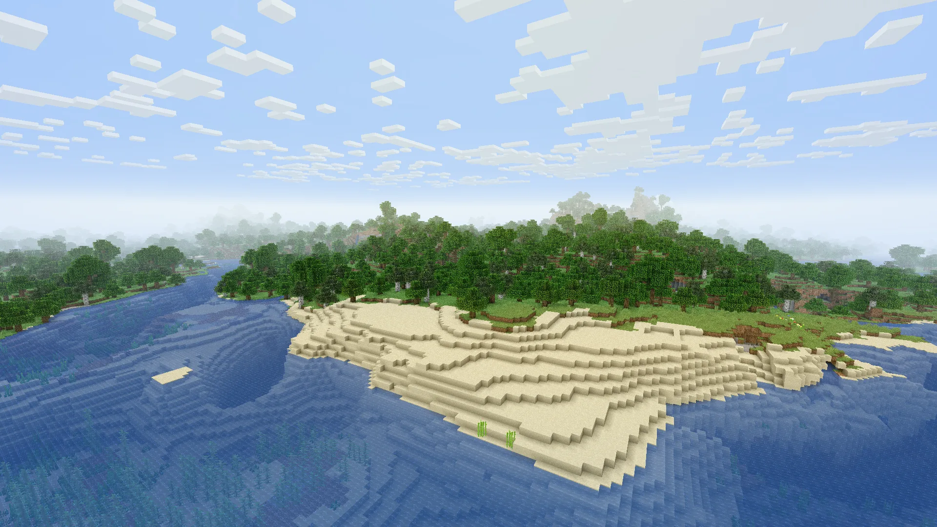 Кинематографическая цветокоррекция: пляж и лес с шейдером v4.