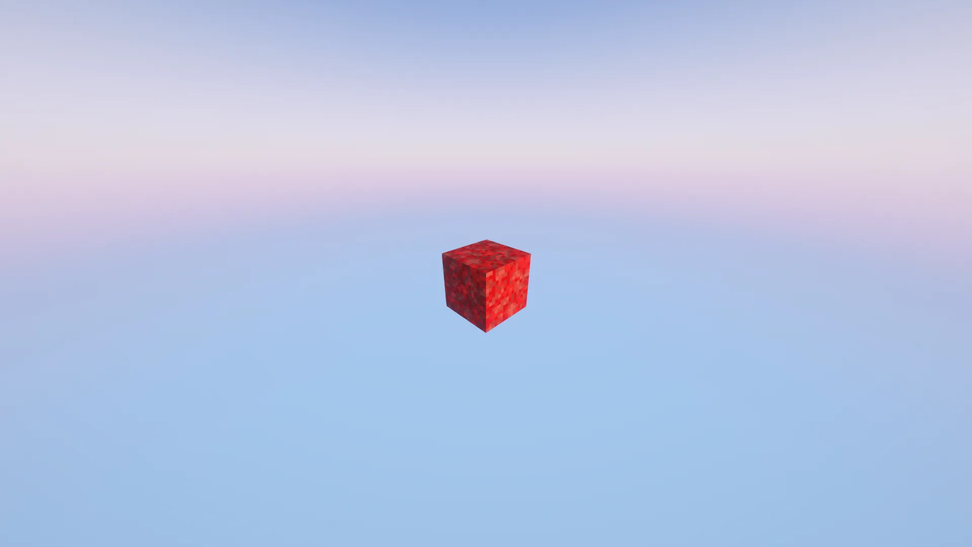 Блок малинового нилия в Minecraft.