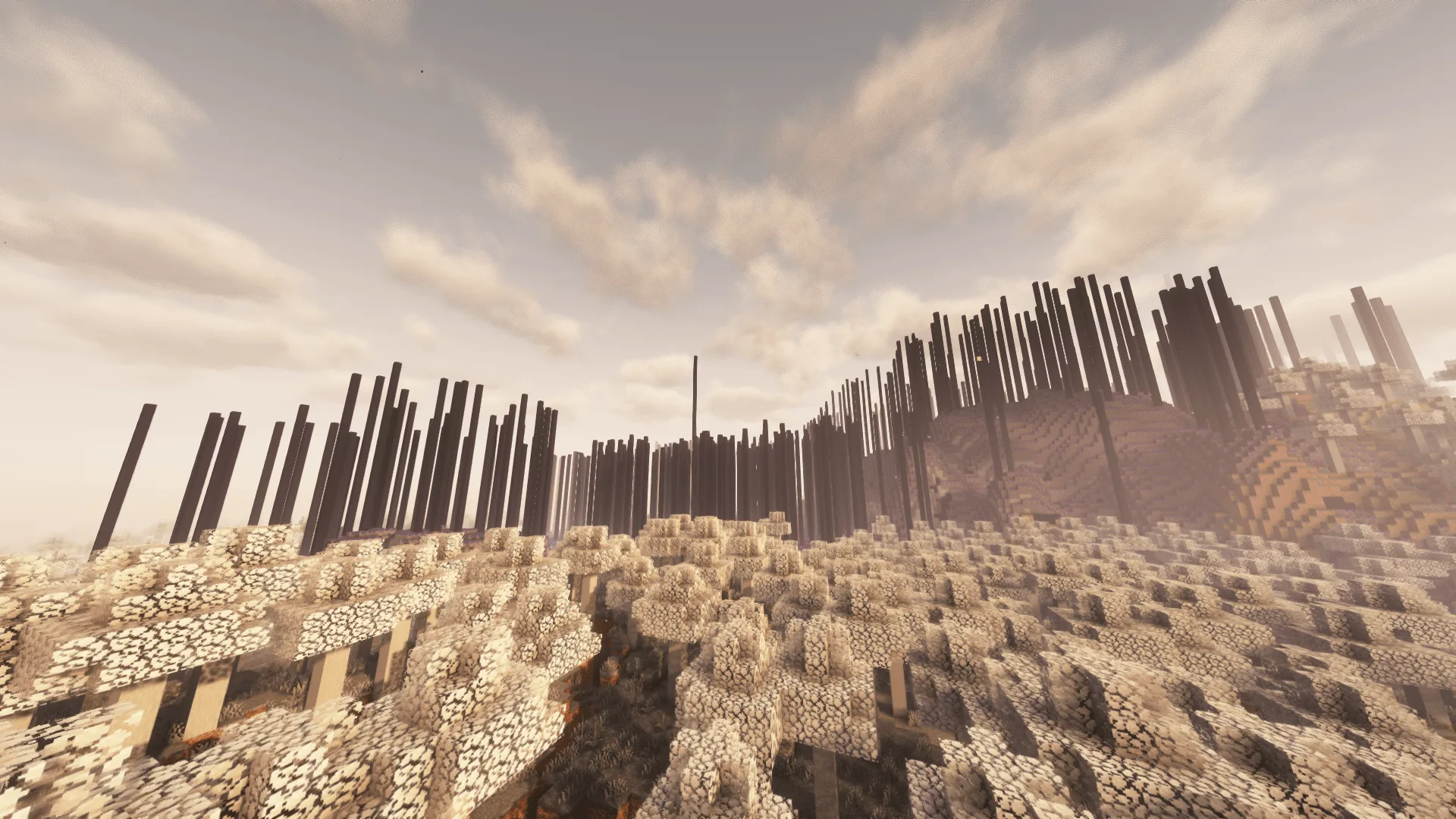 Биомы Mono и Growthlands в моде Voidsong