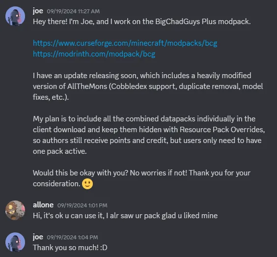 Скриншот проекта BCG x AllTheMons с подтверждением авторских прав.