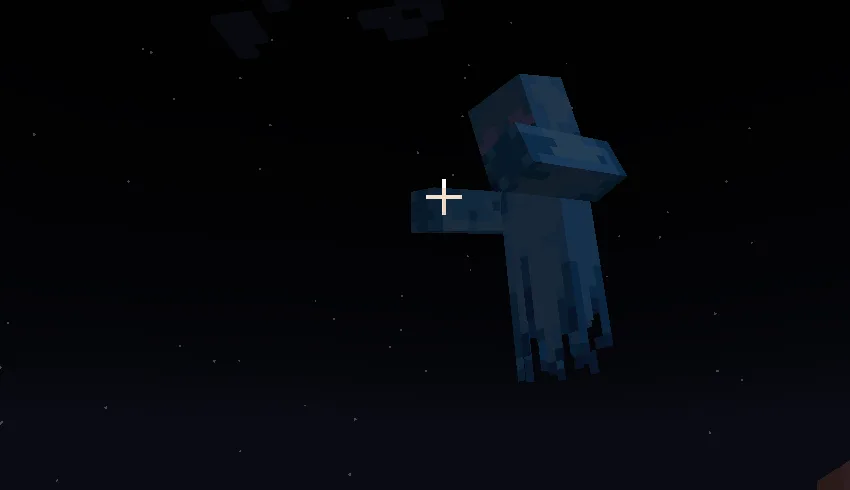Гуль из мода ThunderSheep's Creatures в тестовом мире
