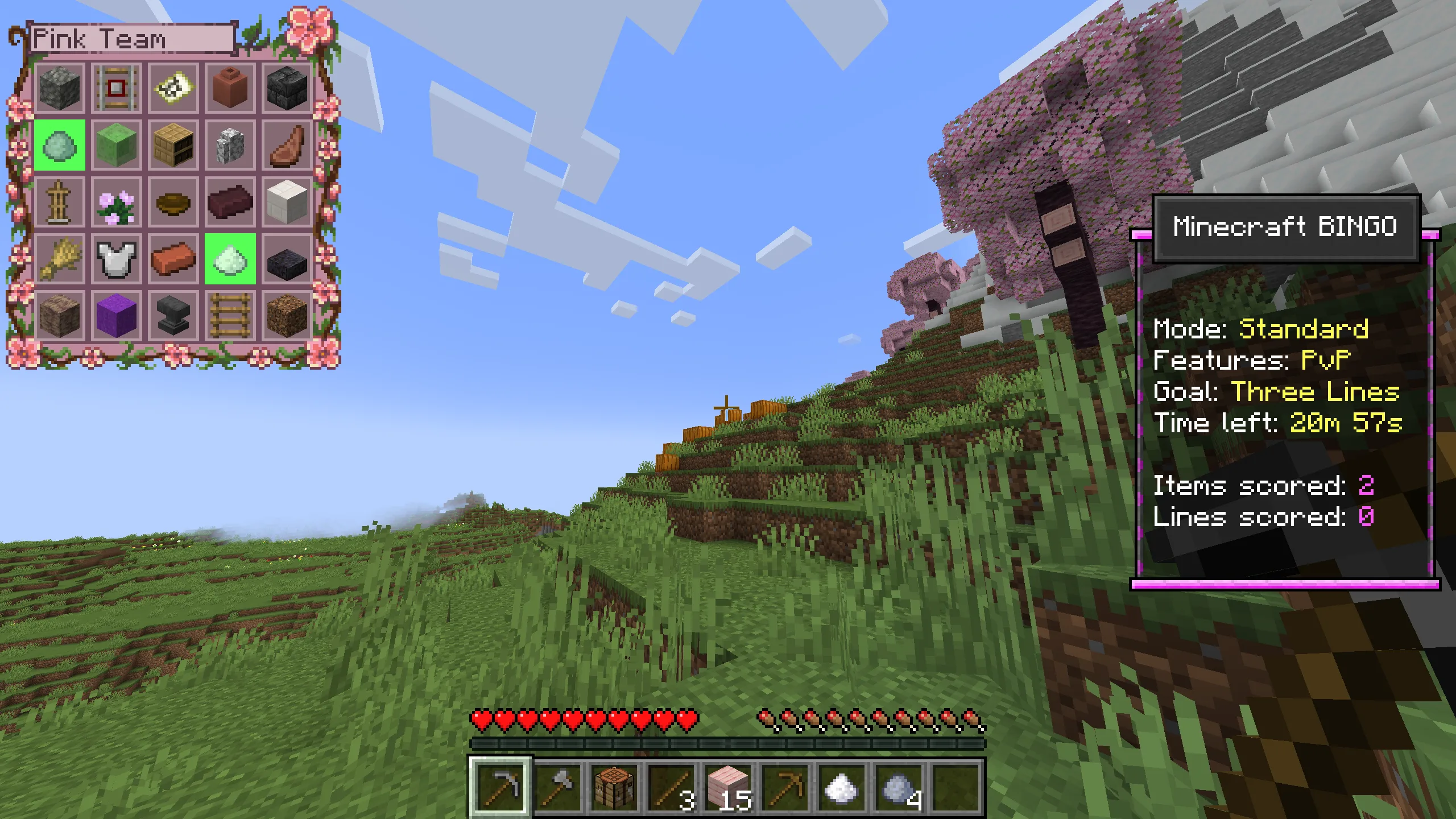 Скриншот игрового процесса модификации Yet Another Bingo.