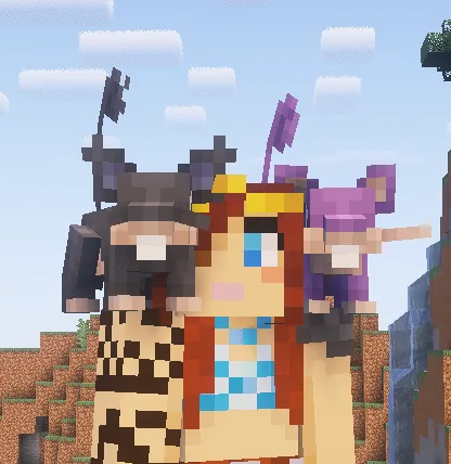 Скриншот мода Cobblemon Shoulder Mounts с покемонами в формах Alolan и Hisui, сидящими на плече персонажа.