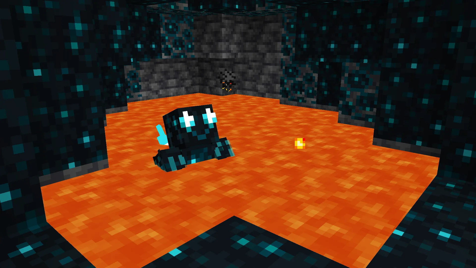 Иммунитет к лаве в моде Deepspawn Origin
