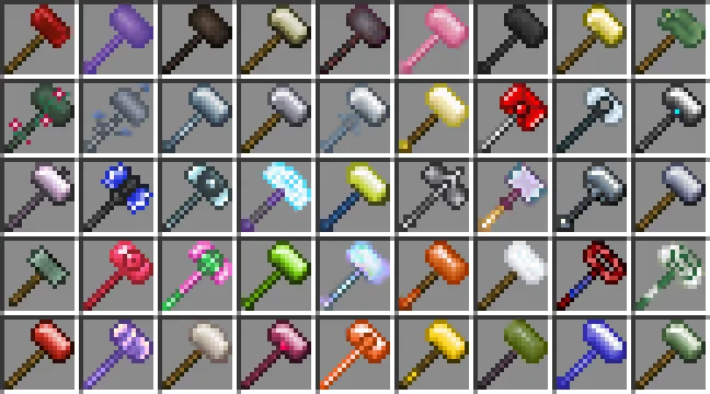 Новые молоты из мода Zeph's Hammers