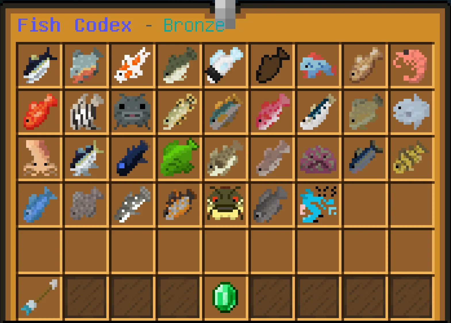 Бронзовая рыболовная снасть для Lots of Fishing - PyroFishing