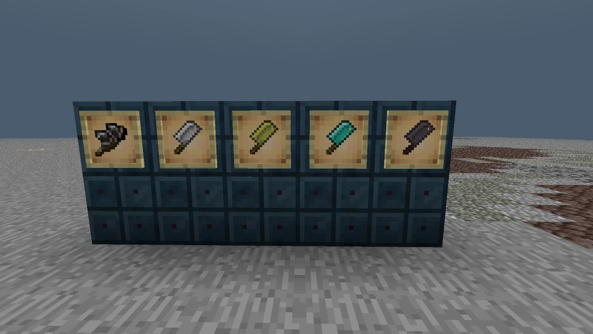 Текстура тесака в стиле Programmer Art